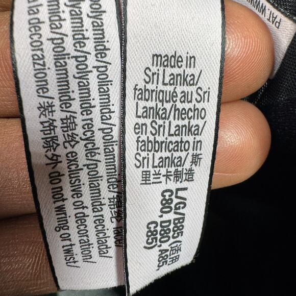 Victoria's Secret Lace & Velvet Cap-Sleeve Corset Top Black L Dream Angels - Picture 3 of 8